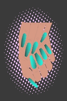 Nailaddict Notebook: 120 pages, dot grid, A5, white paper