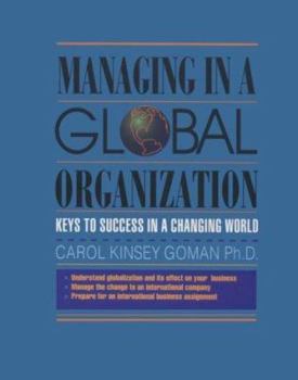 Paperback Managing in a Global Organization Book