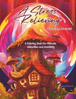 A Stress Relieving Coloring Journey: A Coloring Book For Ultimate Relaxation and Creativity (A Stress-relieving Coloring Book Series)