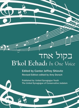 Paperback B'Kol Echad: In One Voice Book