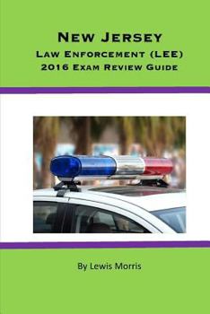 Paperback New Jersey Law Enforcement (Lee) 2016 Exam Review Guide Book