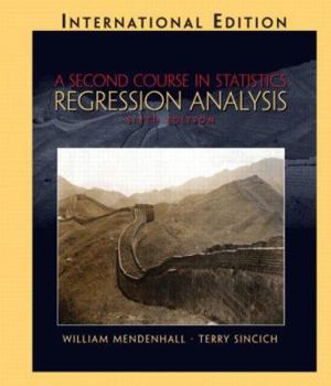 Paperback A Second Course in Statistics: Regression Analysis. Book