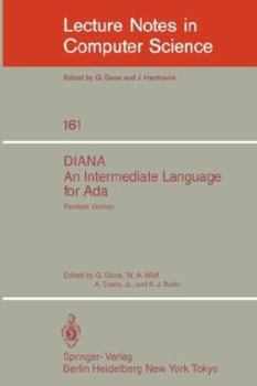 Paperback Diana. an Intermediate Language for ADA: Revised Version Book