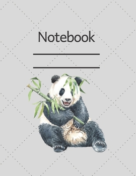 Notebook: Lined Notebook Journal - 120 pages - Standart (8.5 x 11 inches) Panda Edition