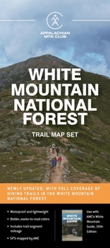 Map AMC White Mountain National Forest Trail Map Set Book