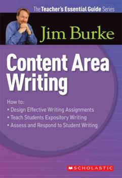 Paperback Teacher's Essential Guide Series: Content Area Writing Book