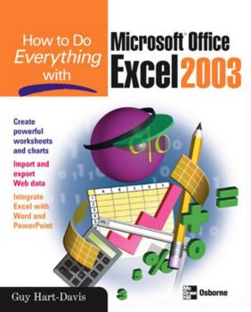 Paperback How to Do Everything with Microsoft Office Excel 2003 Book
