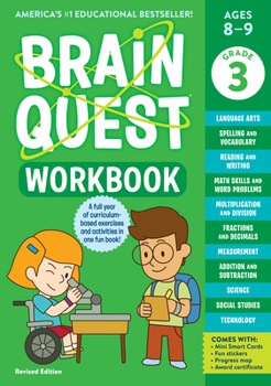 Paperback Brain Quest Workbook: 3rd Grade Revised Edition Book