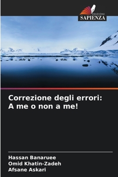 Paperback Correzione degli errori: A me o non a me! [Italian] Book