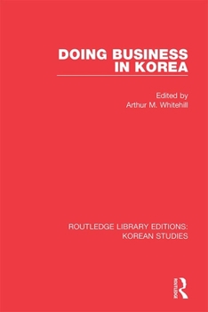 Paperback Doing Business in Korea Book