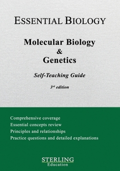 Paperback Molecular Biology & Genetics: Essential Biology Self-Teaching Guide Book