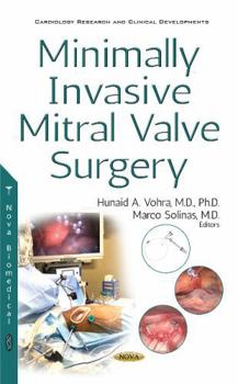 Hardcover Minimally Invasive Mitral Valve Surgery Book
