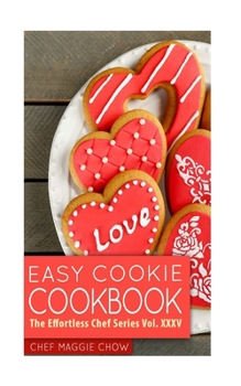 Paperback Easy Cookie Cookbook Book