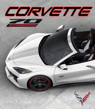 Hardcover Corvette: 70th Anniversary Book