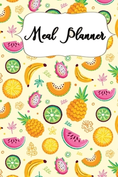 Paperback Meal Planner: Grocery List With Weekly Meal Planner Book