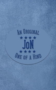 Jon: Personalized Writing Journal for Men