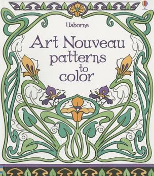 Paperback Art Noveau Patterns to Color Book
