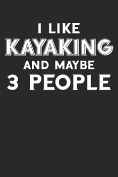 Paperback Notebook: Kayaking Ruled 6x9 120 Pages Book