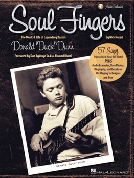 Paperback Soul Fingers - The Music & Life of Legendary Bassist Donald Duck Dunn Book/Online Audio Book