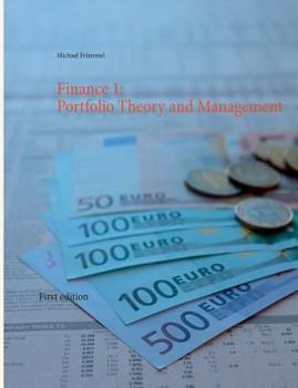 Paperback Finance 1: Portfolio Theory and Management Book