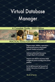 Paperback Virtual Database Manager A Complete Guide - 2020 Edition Book