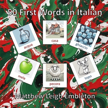 Paperback 50 First Words in Italian Book