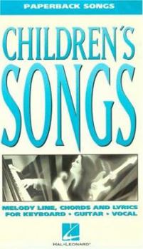 Paperback Children's Songs Book