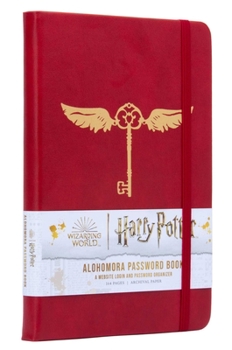 Hardcover Harry Potter: Alohomora Password Book: A Website and Password Organizer Book
