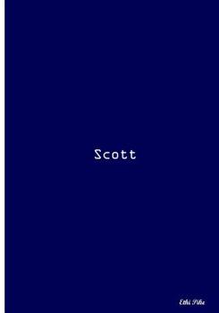 Scott : Collectible Notebook (Blue)
