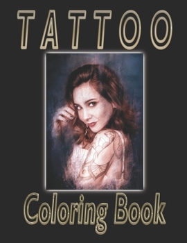 Paperback Realistic Tattoos Coloring Book for Adults: Pretty Tattoo Designs: Scary Tatts: Horror Realistic Ink Designs and Body Art. Book