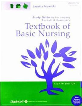 Paperback Study Guide to Accompany Rosdahl & Kowalski's Textbook of Basic Nursing [With CDROM] Book