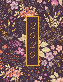 Paperback 2020 Planner: Monthly/weekly calendars, monthly budgets and notes [Large Print] Book