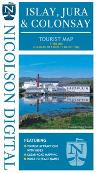 Paperback Islay, Jura & Colonsay Tourist Map Book