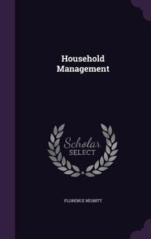 Hardcover Household Management Book