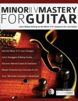 Paperback Minor ii V Mastery for Jazz Guitar Book