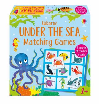Hardcover Under the Sea Matching Game Book