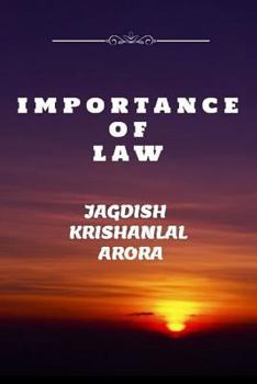 Paperback Importance of Law Book