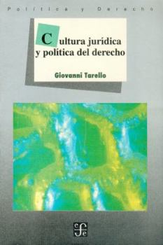 Paperback Cultura jurídica y política del derecho (Spanish Edition) [Spanish] Book