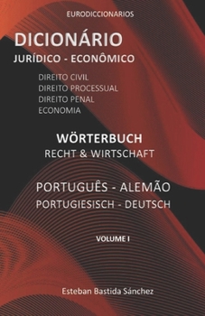 Paperback Dicionário Jurídico E Econômico Português - Alemao [Portuguese] Book