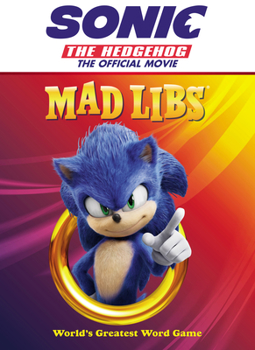 Paperback Sonic the Hedgehog: The Official Movie Mad Libs Book
