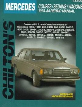 Paperback Mercedes Coupes, Sedans, and Wagons, 1974-84 Book