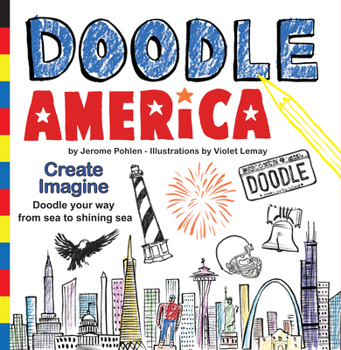 Paperback Doodle America Book