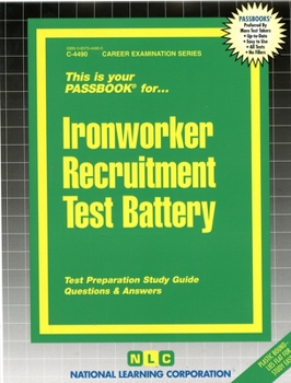 Spiral-bound Ironworker Recruitment Test Battery Book