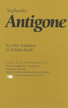 Paperback Antigone: In a New Translation by Nicholas Rudall Book