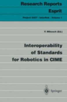 Paperback Interoperability of Standards for Robotics in Cime Book