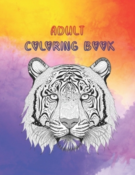 Adult Coloring Book: Stress Relief Designs: color up to 100 pages
