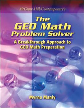 Paperback The GED Math Problem Solver Book