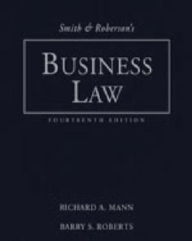 Paperback Study Guide for Smith and Roberson S Business Law, 14th Book