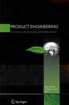 Paperback Product Engineering: Eco-Design, Technologies and Green Energy Book