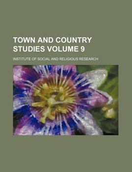 Paperback Town and Country Studies Volume 9 Book